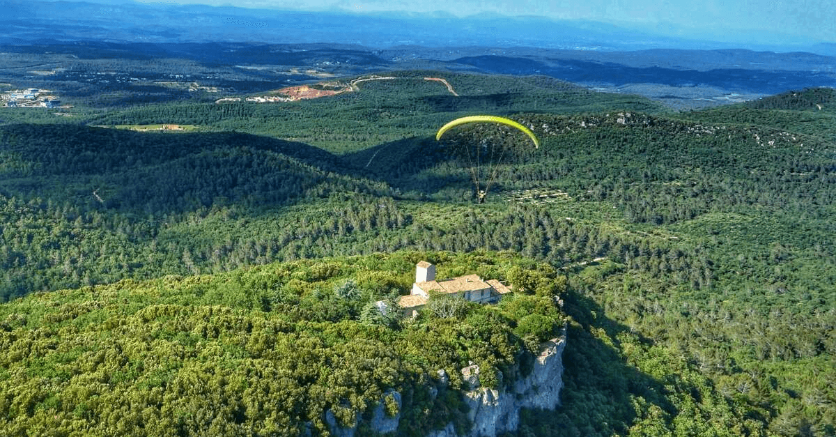 Parapente à Sainte-Anastasie
